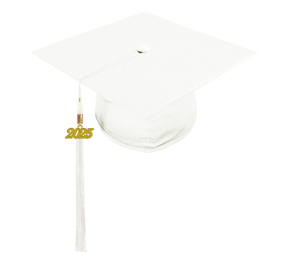 12 Shiny Junior High & Middle School Cap & Tassel