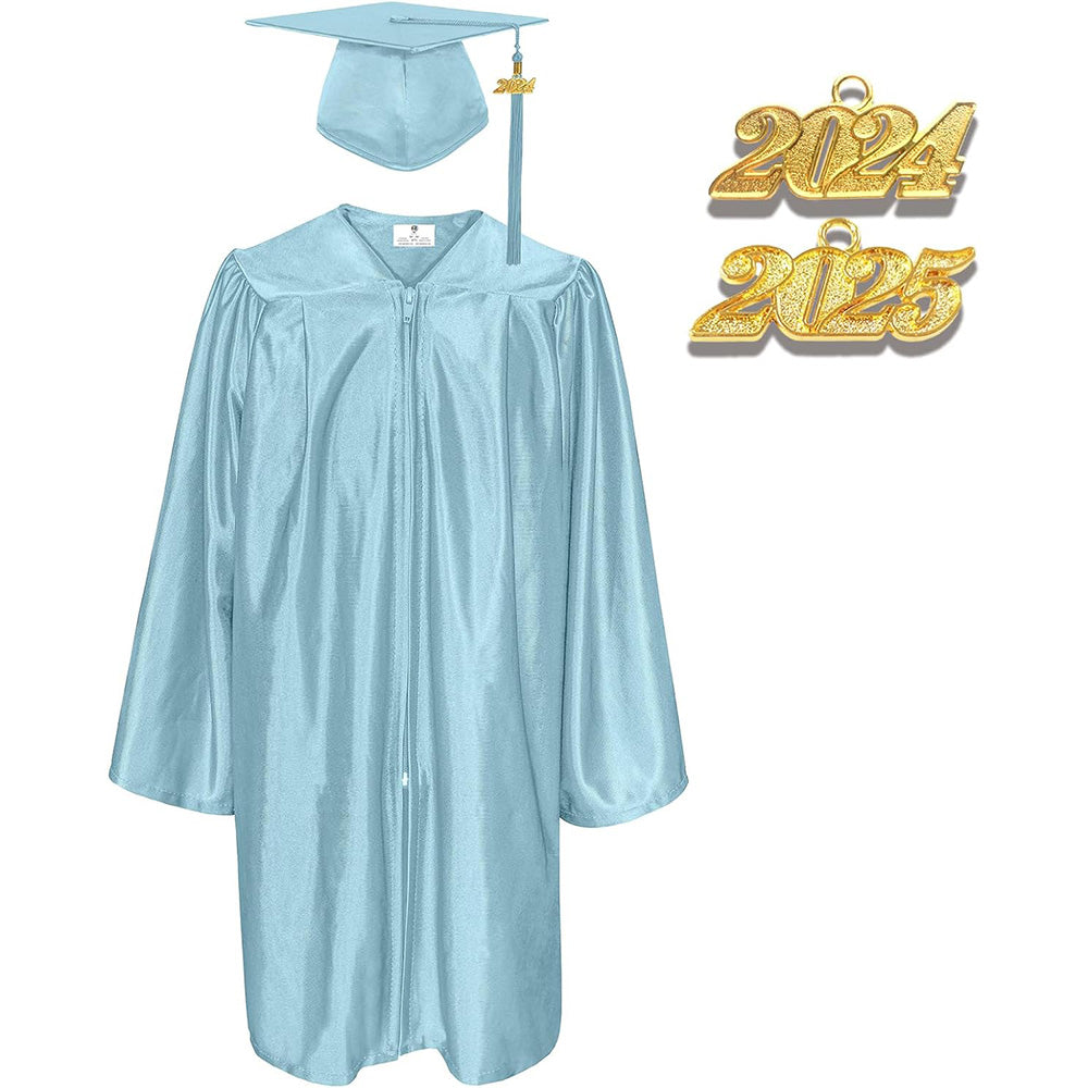 12 Shiny Kindergarten/Preschool Cap & Gown