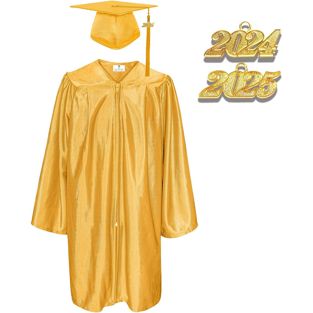 12 Shiny Kindergarten/Preschool Cap & Gown