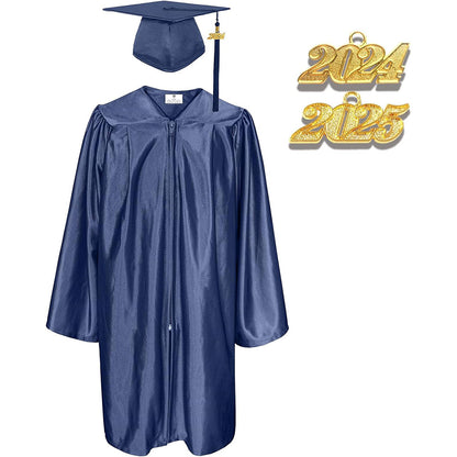 12 Shiny Kindergarten/Preschool Cap & Gown