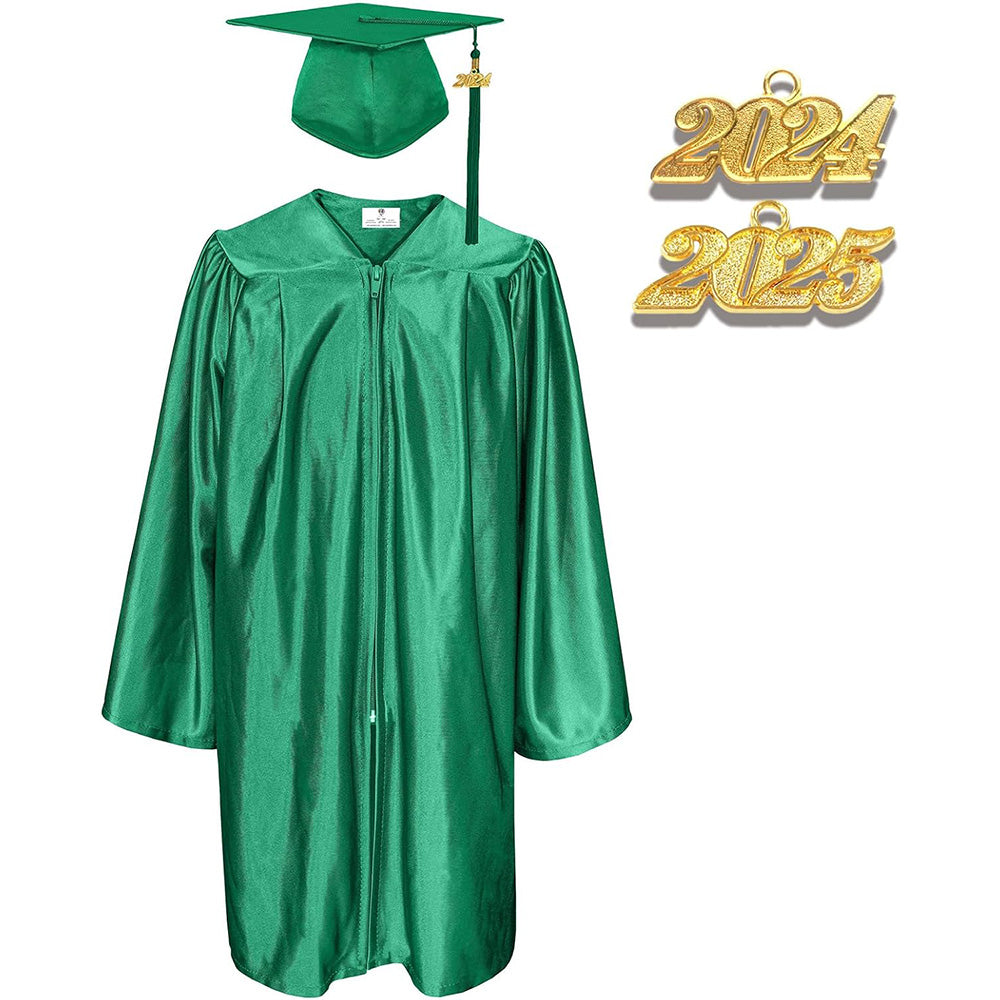 12 Shiny Kindergarten/Preschool Cap & Gown