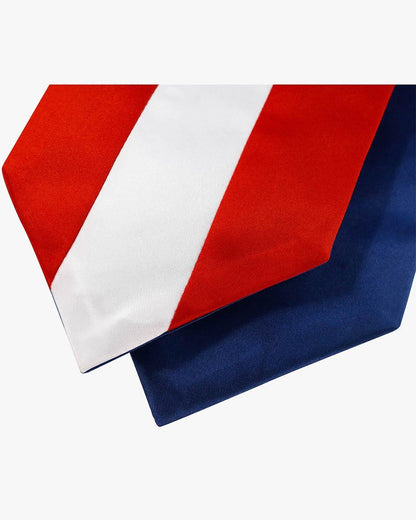 17 Country Flag Graduation Stoles Embroidery Sashes for Study Aboard International Students - Graduation Seller