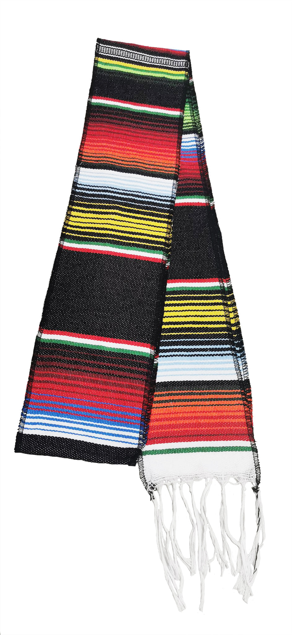 Black Mexican Serape Graduation Stole/Sash