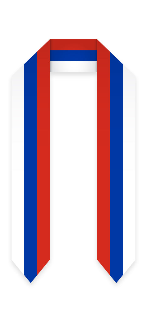 Russia Graduation Stole - Russian Flag Sash