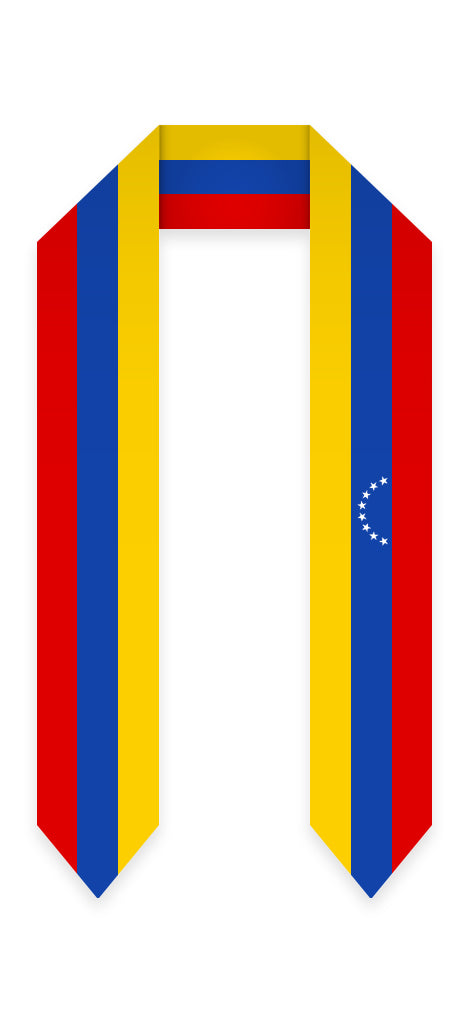 Venezuela Graduation Stole - Venezuela Flag Sash