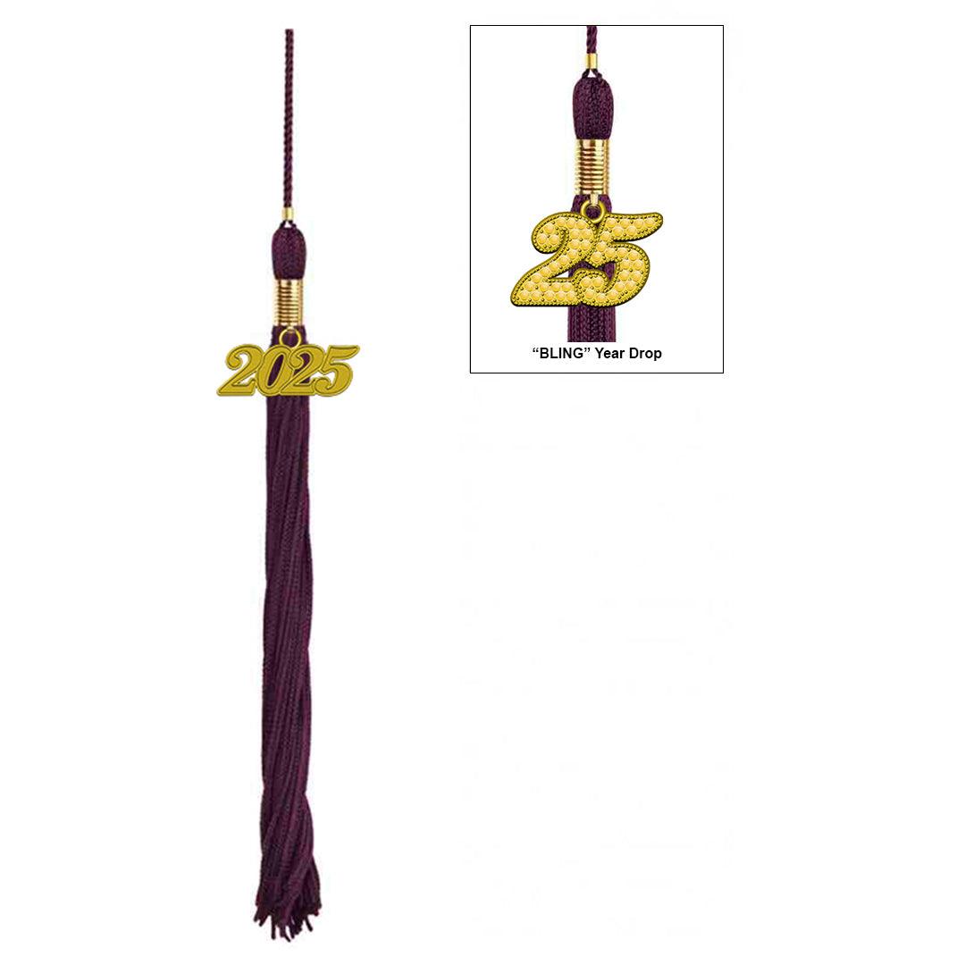 Maroon Academic Graduation Tassel - Graduation Seller