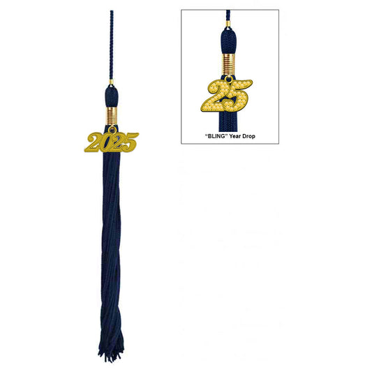 Navy Blue Academic Tassel