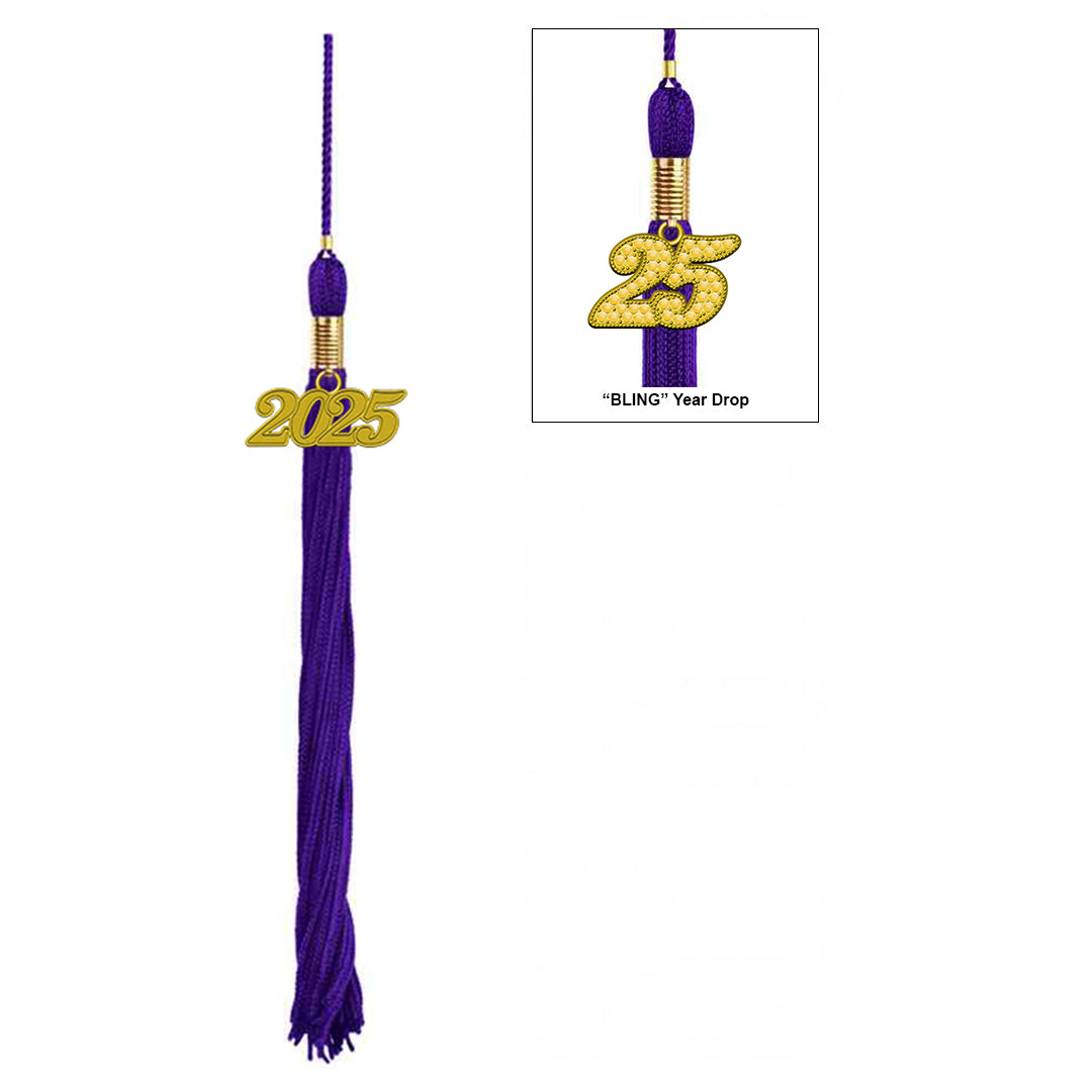 Matte Purple Kindergarten/Preschool Cap & Tassel