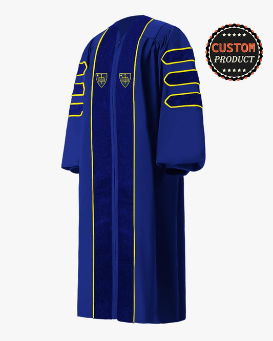 University of Notre Dame Doctoral Regalia Graduation Gown - Graduation Seller