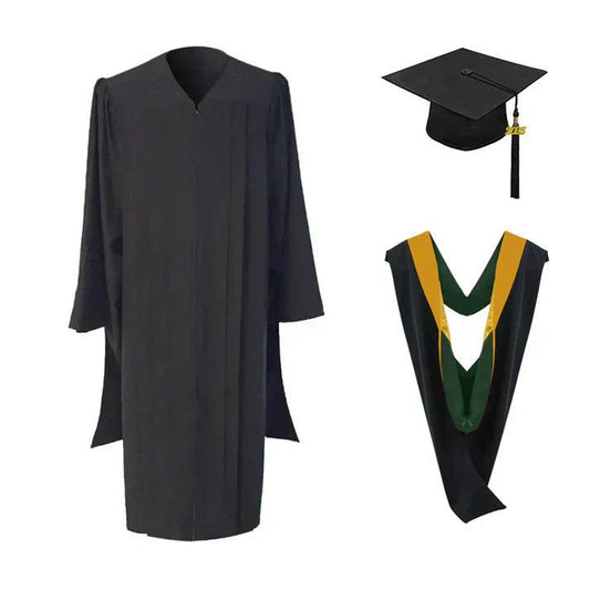 Masters Cap, Gown & Hood Package for Cal Poly San Luis Obispo Graduation - Graduation Seller