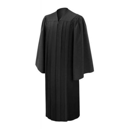 Deluxe Black Bachelors Cap, Gown & Hood Package - Graduation Seller