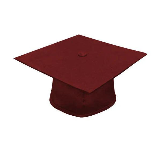 Matte Burgundy Bachelors Graduation Cap - Graduation Seller