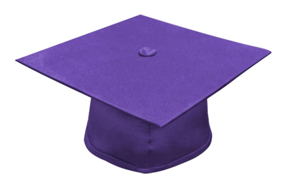 Matte Purple Bachelors Academic Cap