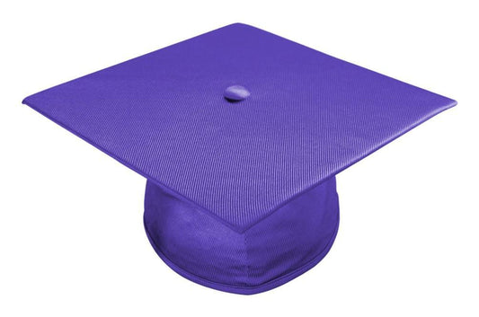 Shiny Purple Elementary Cap - Graduation Seller