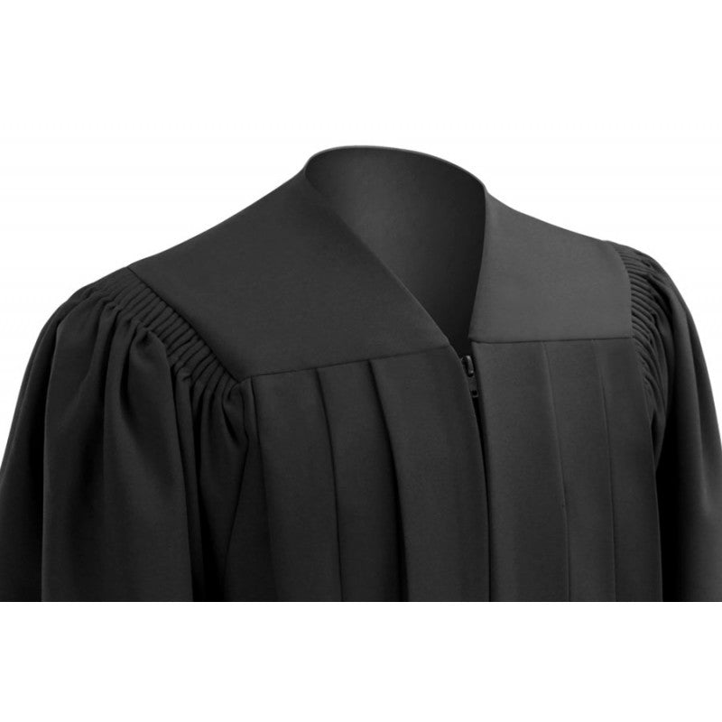 Deluxe Black Bachelors Cap & Gown