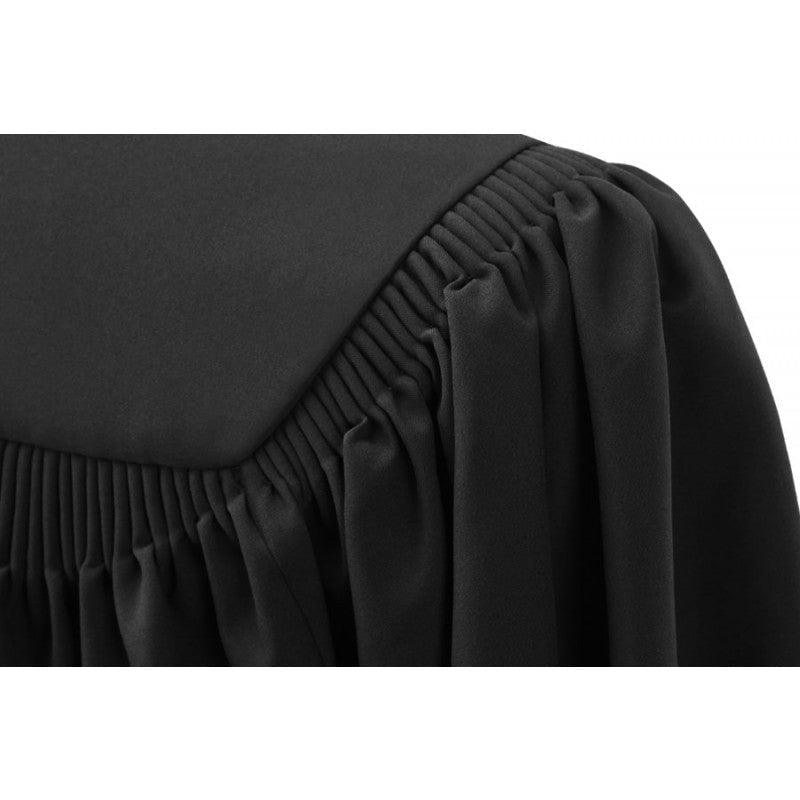 Deluxe Black Elementary Cap & Gown - Graduation Seller