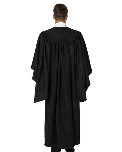 UK British Deluxe Fluted Bachelor Graduation Gown & Mortarboard - Graduation Seller