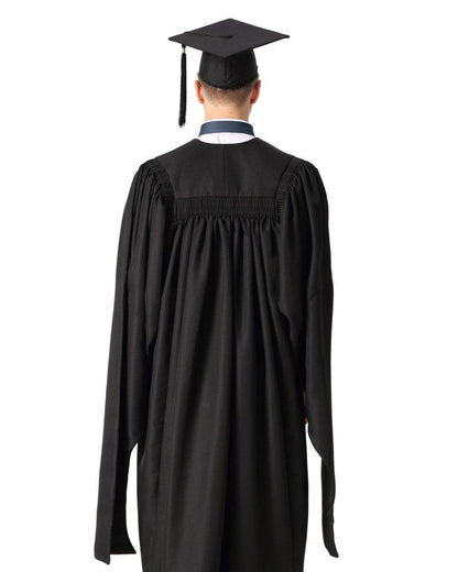 Deluxe Fluted Master Academic Gown & Mortarboard - Graduation Seller