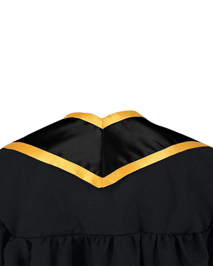 Graduation Stole Angled End With Trim - 11 Colors Available - Graduation Seller