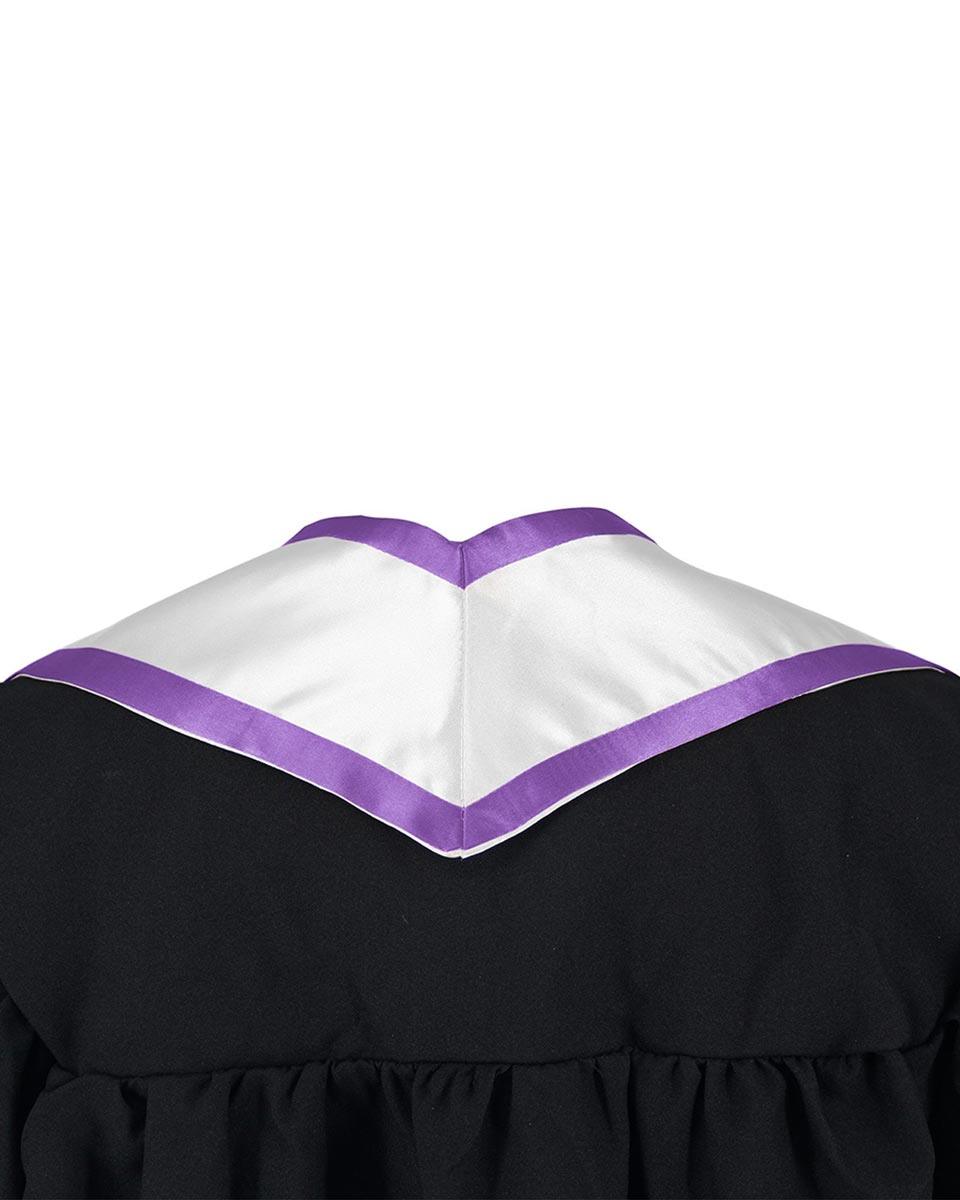 Graduation Stole Angled End With Trim - 11 Colors Available - Graduation Seller