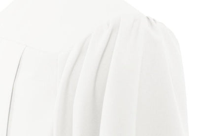 Matte White Elementary Gown - Graduation Seller