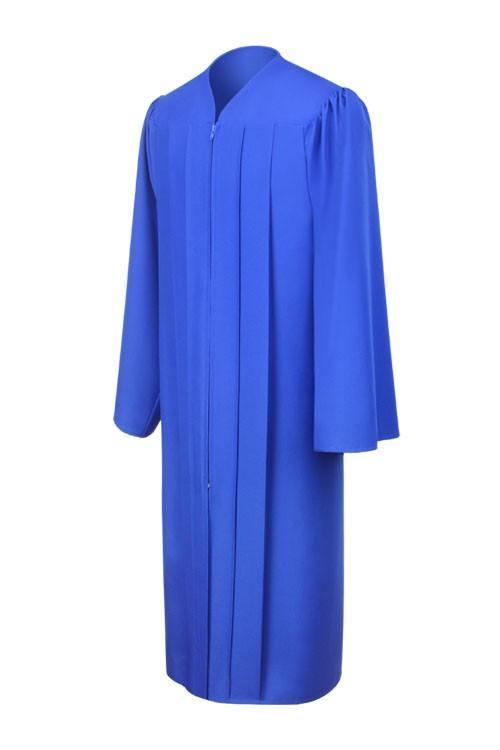 Matte Royal Blue Junior High/Middle School Gown - Graduation Seller