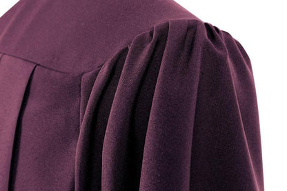 Matte Maroon Junior High/Middle School Gown - Graduation Seller