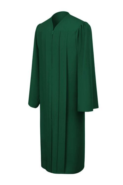Matte Hunter Junior High/Middle School Gown - Graduation Seller