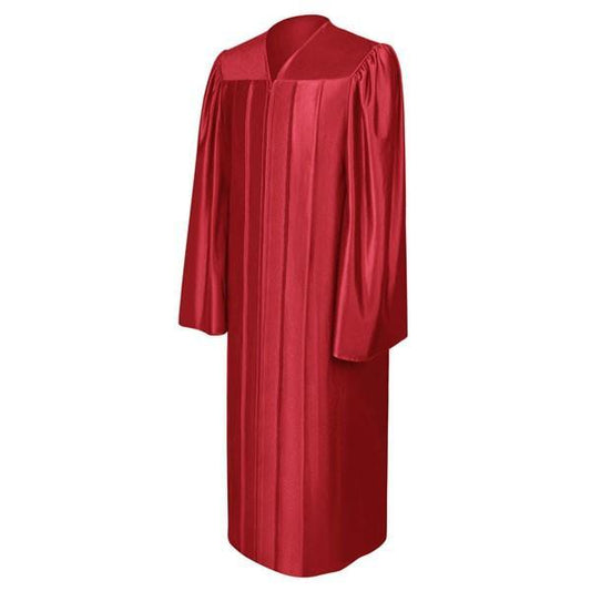 Shiny Red Elementary Gown - Graduation Seller