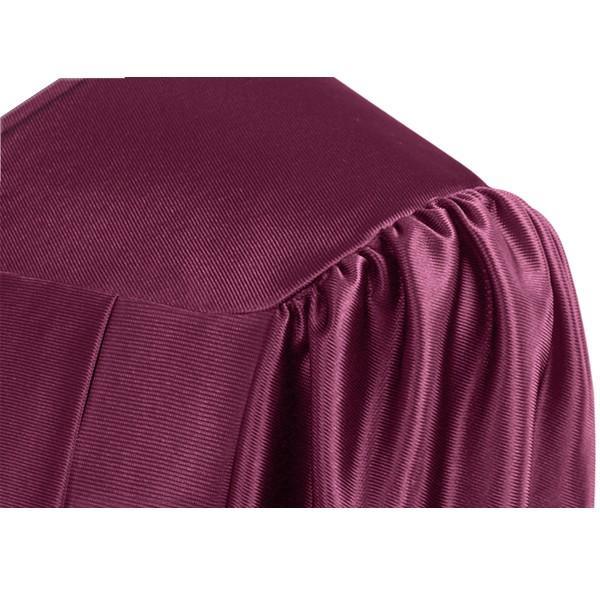 Shiny Maroon Elementary Gown - Graduation Seller