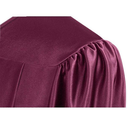 Shiny Maroon Elementary Gown - Graduation Seller