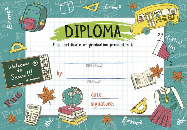 Kindergarten/Preschool Diploma