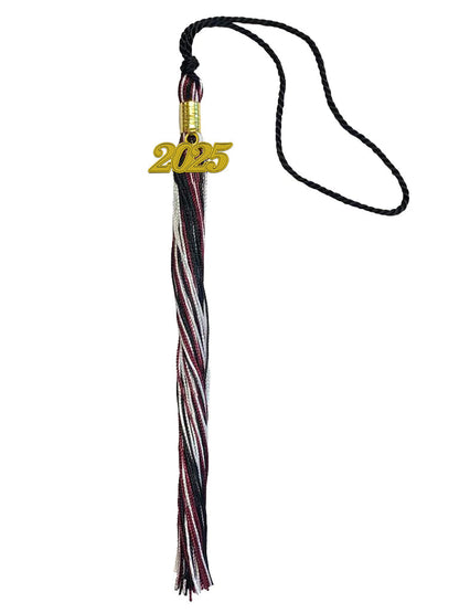 Triple Color Graduation Tassel