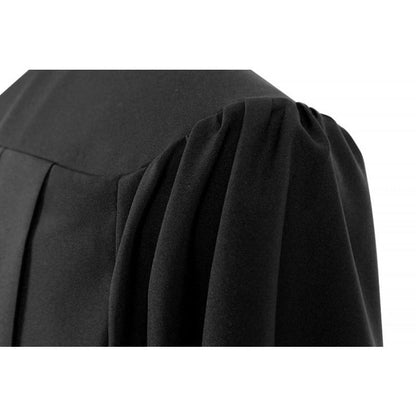 Matte Black Associates Cap & Gown