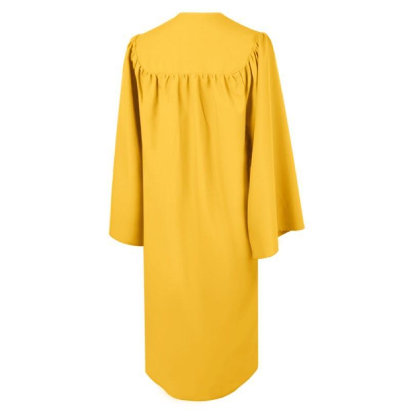 Matte Gold Elementary Cap & Gown - Graduation Seller