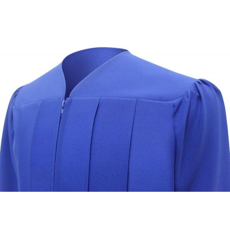 Matte Royal Blue Elementary Cap & Gown - Caldwood Elementary - Graduation Seller