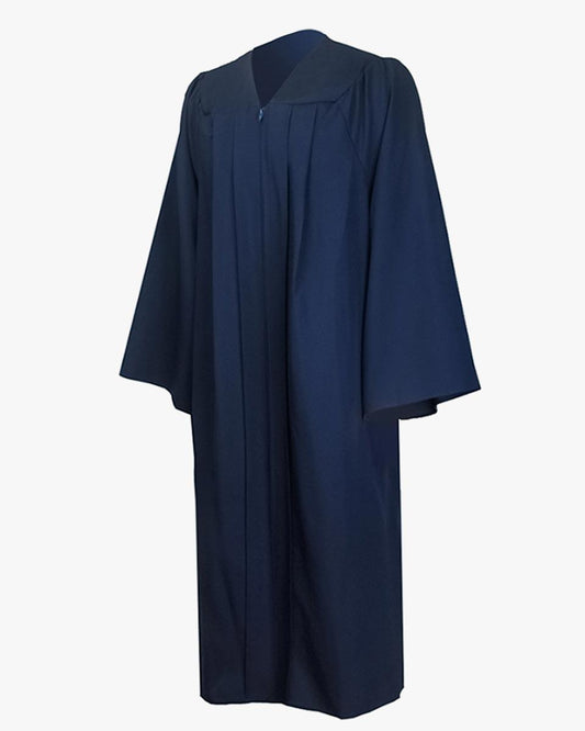 High School Premium Matte Graduation Gown Only - Navy TEST - Graduation Seller