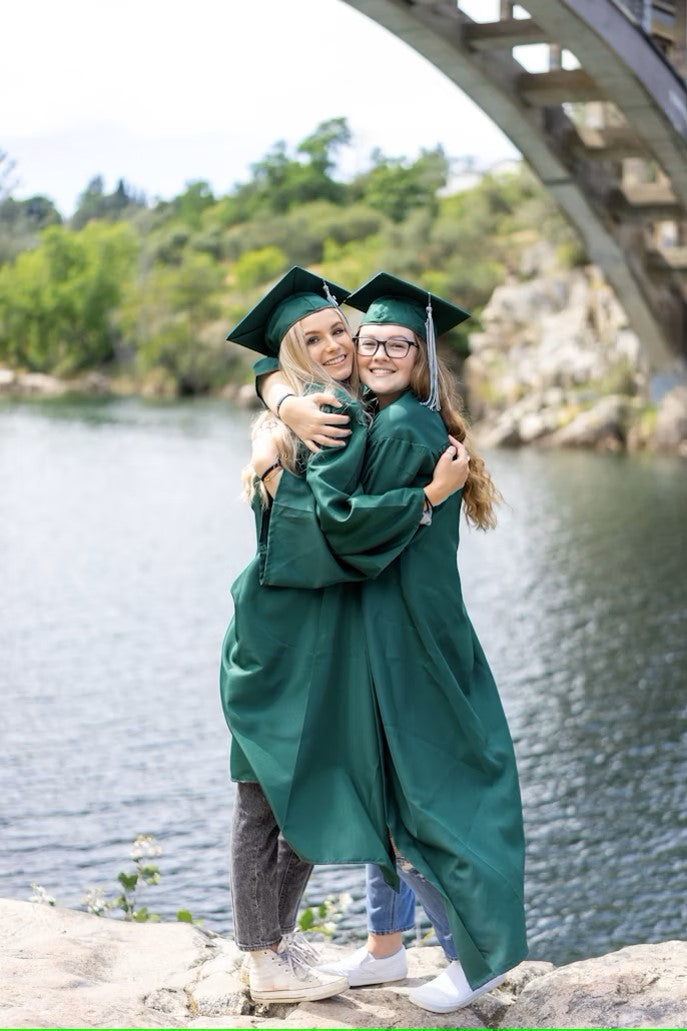 10 Matte High School Graduation Gown