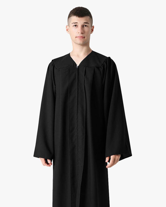 High School Premium Matte Graduation Gown Only TEST - Graduation Seller