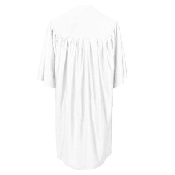 Shiny White Kindergarten/Preschool Gown - Graduation Seller