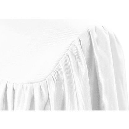 Shiny White Kindergarten/Preschool Gown - Graduation Seller
