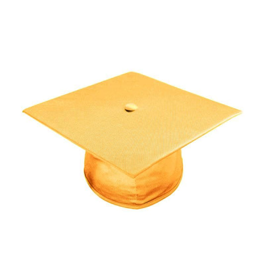 Shiny Antique Gold Elementary Cap - Graduation Seller