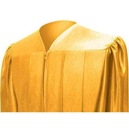 Shiny Antique Gold Junior High/Middle School Cap & Gown - Graduation Seller