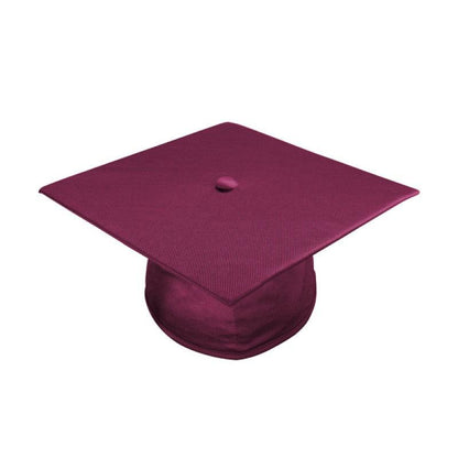 Shiny Maroon Elementary Cap & Gown - Graduation Seller