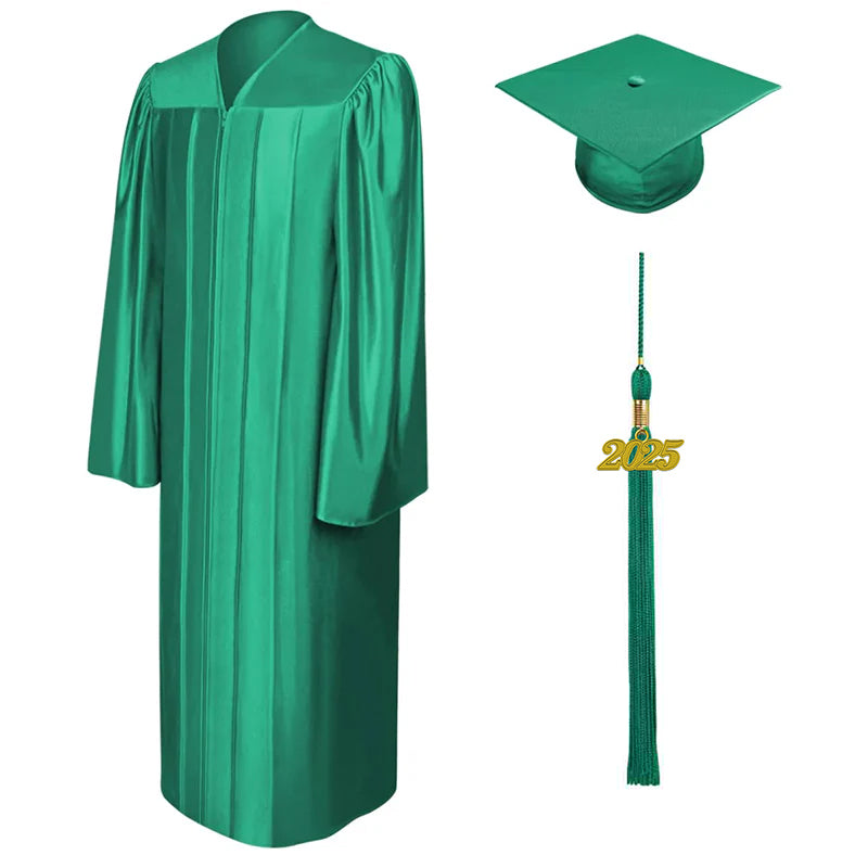 12 Shiny Elementary Cap & Gown