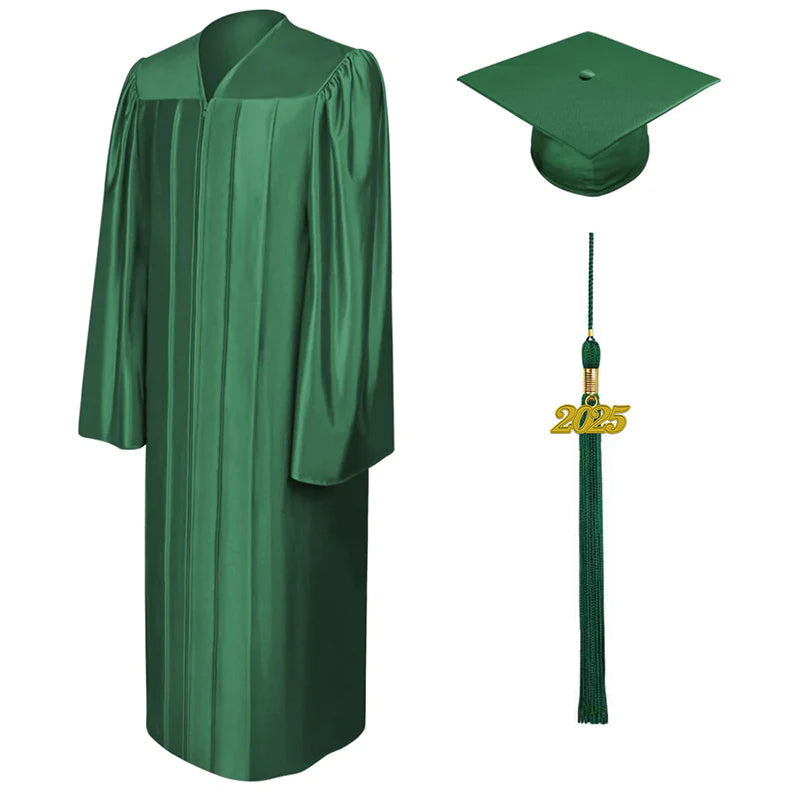 12 Shiny Elementary Cap & Gown