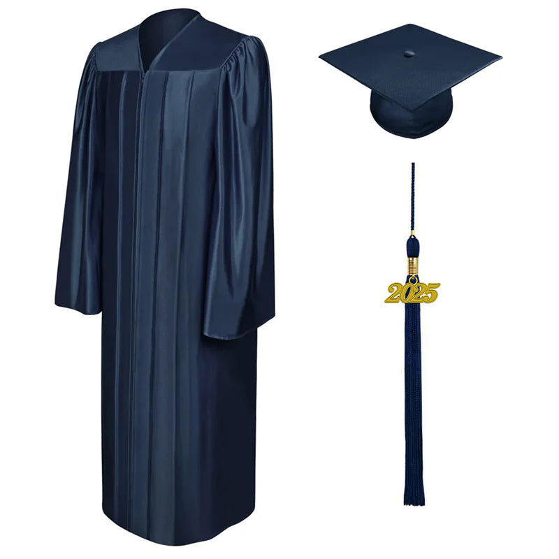 12 Shiny Elementary Cap & Gown