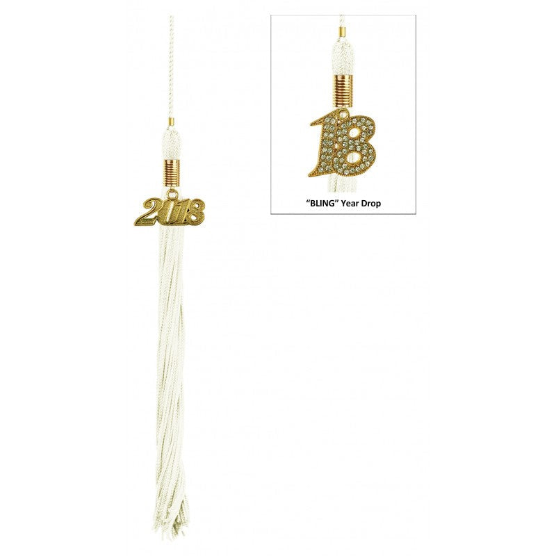 White Academic Tassel 2023